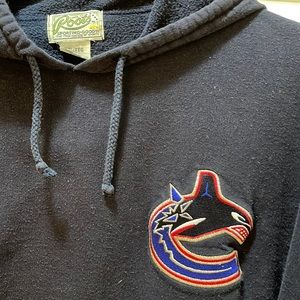 COPY - Vintage RARE  ROOTS CANUCKS HOODIE  XXL